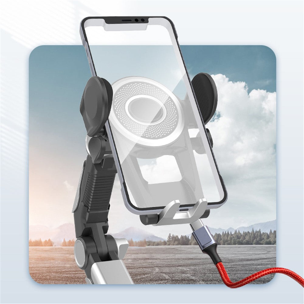 X0666 Multifunction Car Dashboard Phone Holder Adjustable Windshield Cell Phone Mount for Vehicles, Trucks