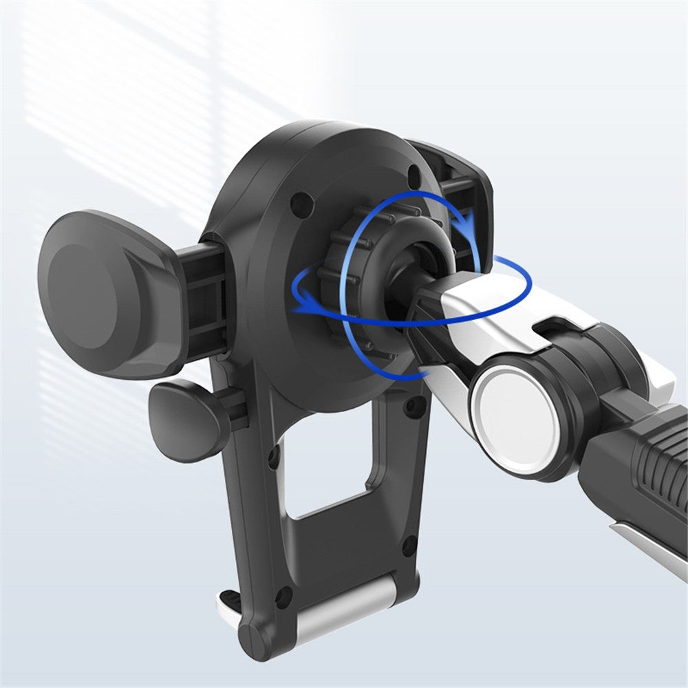 X0666 Multifunction Car Dashboard Phone Holder Adjustable Windshield Cell Phone Mount for Vehicles, Trucks