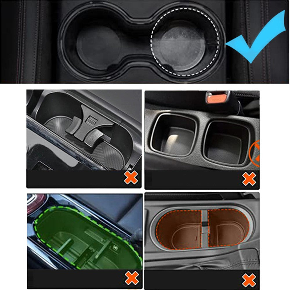 A10 Car Drink Holder Coffee Mug Organizer Phone Stand Food Snack Tray Car Mount Rack