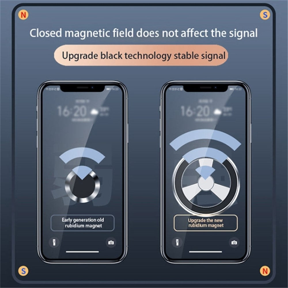 F92 Magnetische Auto-Handyhalterung – 360° drehbare Klebehalterung