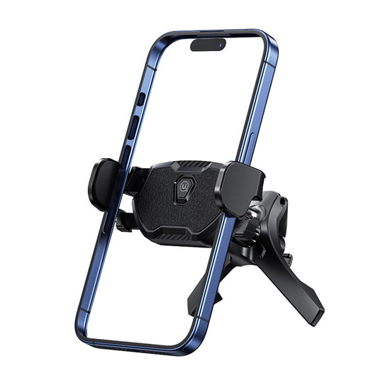 Auto-Handyhalterung – USAMS ZJ077 Mini Car Phone Holder Air Vent Mobile Phone Mount Stand USAMS ZJ077 Mini-Autotelefonhalter mit Lüftungsschlitzen, Handyhalterung für 4,7–6,9 Zoll große Telefone