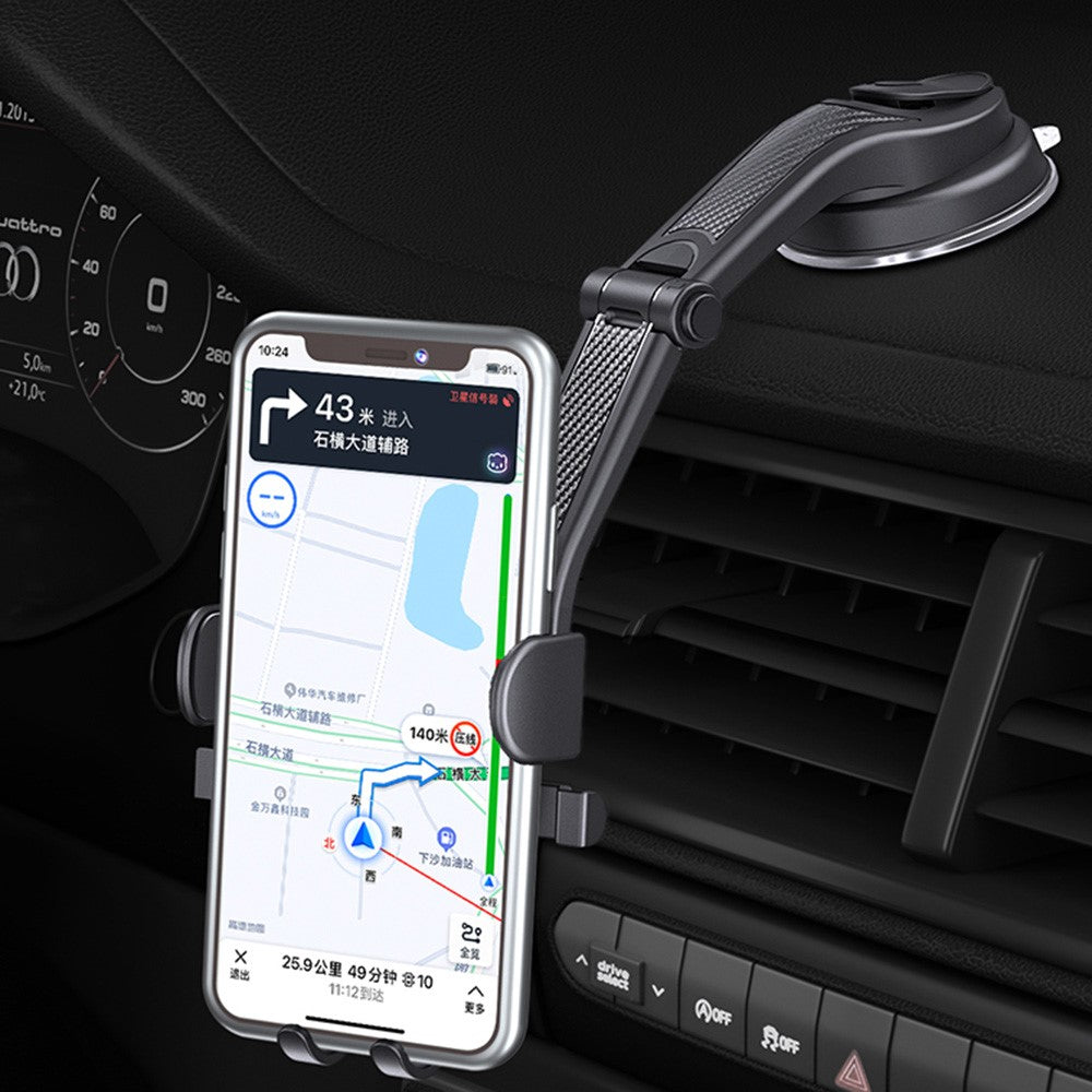 Auto-Handyhalterung – Mit Saugnapf für Armaturenbrett, Windschutzscheibe & Lüftungsschlitze