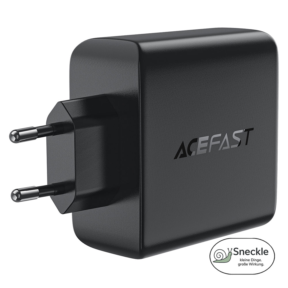 Wandladegerät 100W mit 4 Ports (3×USB-C, 1×USB-A) - GaN Technologie