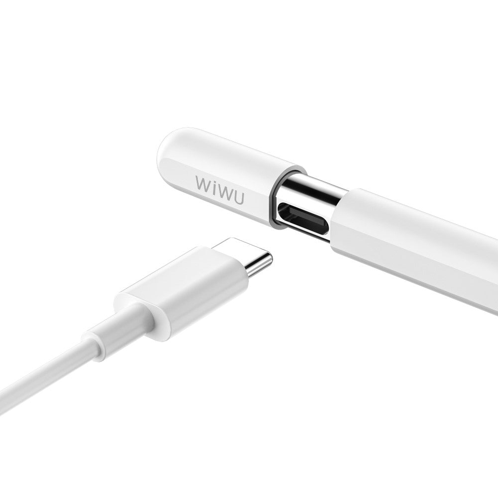 WIWU Pencil A01 Kapazitiver Stift – Für iPad (2018 und neuer), mit Anti-Fehlberührungs- & Neigungssensor