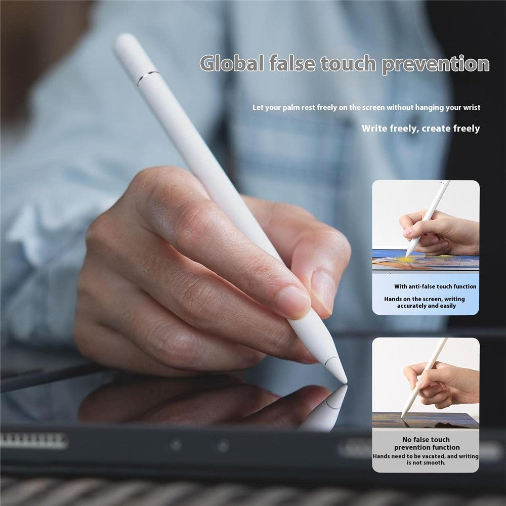 WIWU Pencil A01 Kapazitiver Stift – Für iPad (2018 und neuer), mit Anti-Fehlberührungs- & Neigungssensor