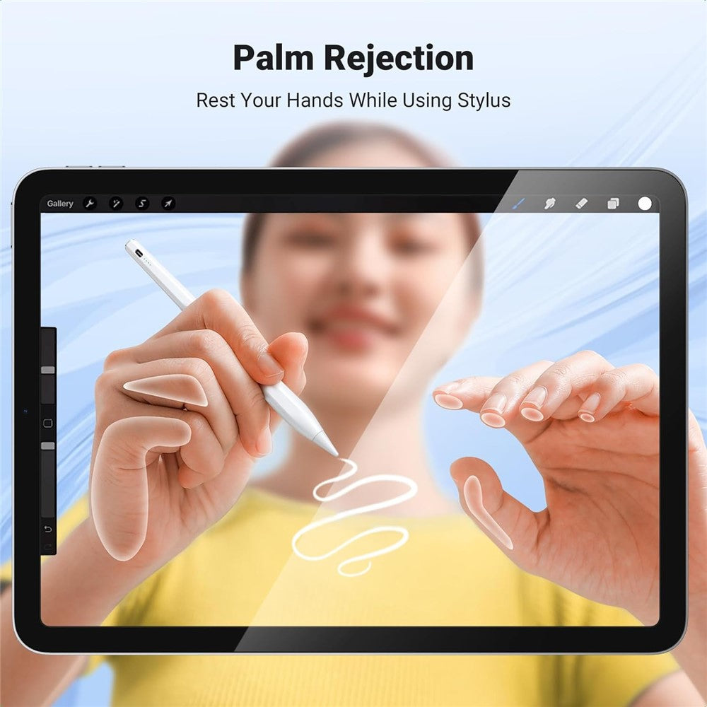 UGREEN Aktiver Stift – Aus Aluminiumlegierung, mit präziser Touch-Steuerung, 1,5 mm POM-Spitze, für iPad 6 / 7 / 8 / 9 / 10