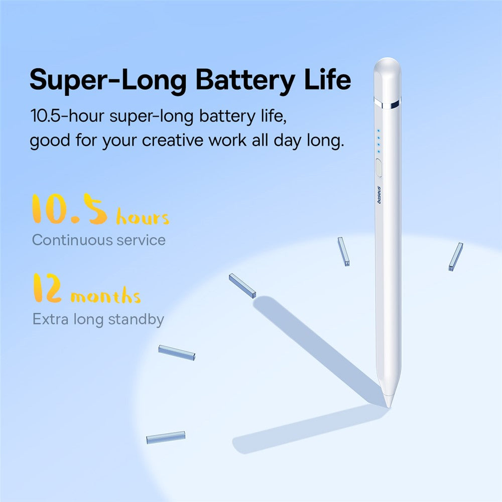 BASEUS Smooth Writing 2 Series Aktiver Stift – Mit Plug-In Type Ladefunktion & Handballenerkennung (Palm Rejection), iP Active Version
