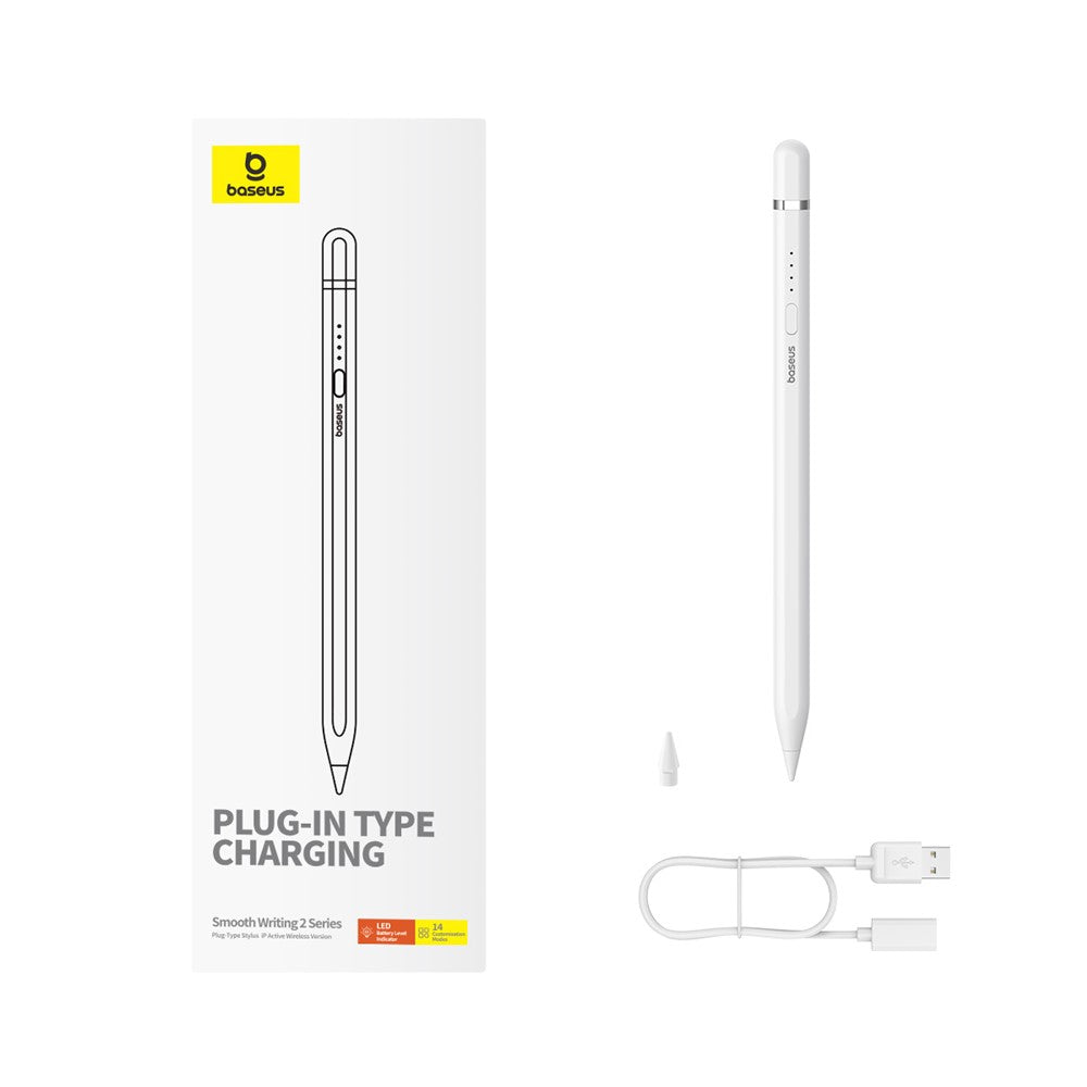 BASEUS Smooth Writing 2 Series Aktiver Stift – Plug-In Type Aufladung, iP Aktive Bluetooth-kompatible Version
