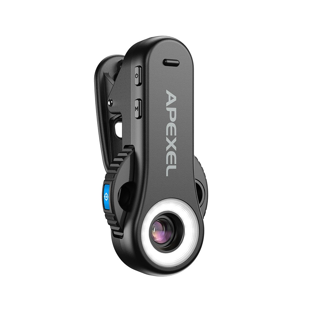 APEXEL APL-MS3L Handy-Mikroskop – Mit LED-Licht, 40x 80x 120x Zoom, Taschenmikroskop-Kameraaufsatz