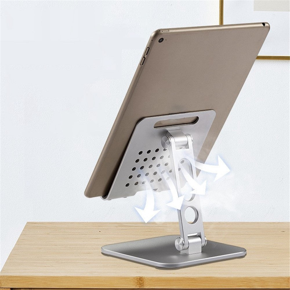 P54 Adjustable Folding Mobile Phone Stand Tablet Riser Heat Dissipation Cooling Bracket Holder