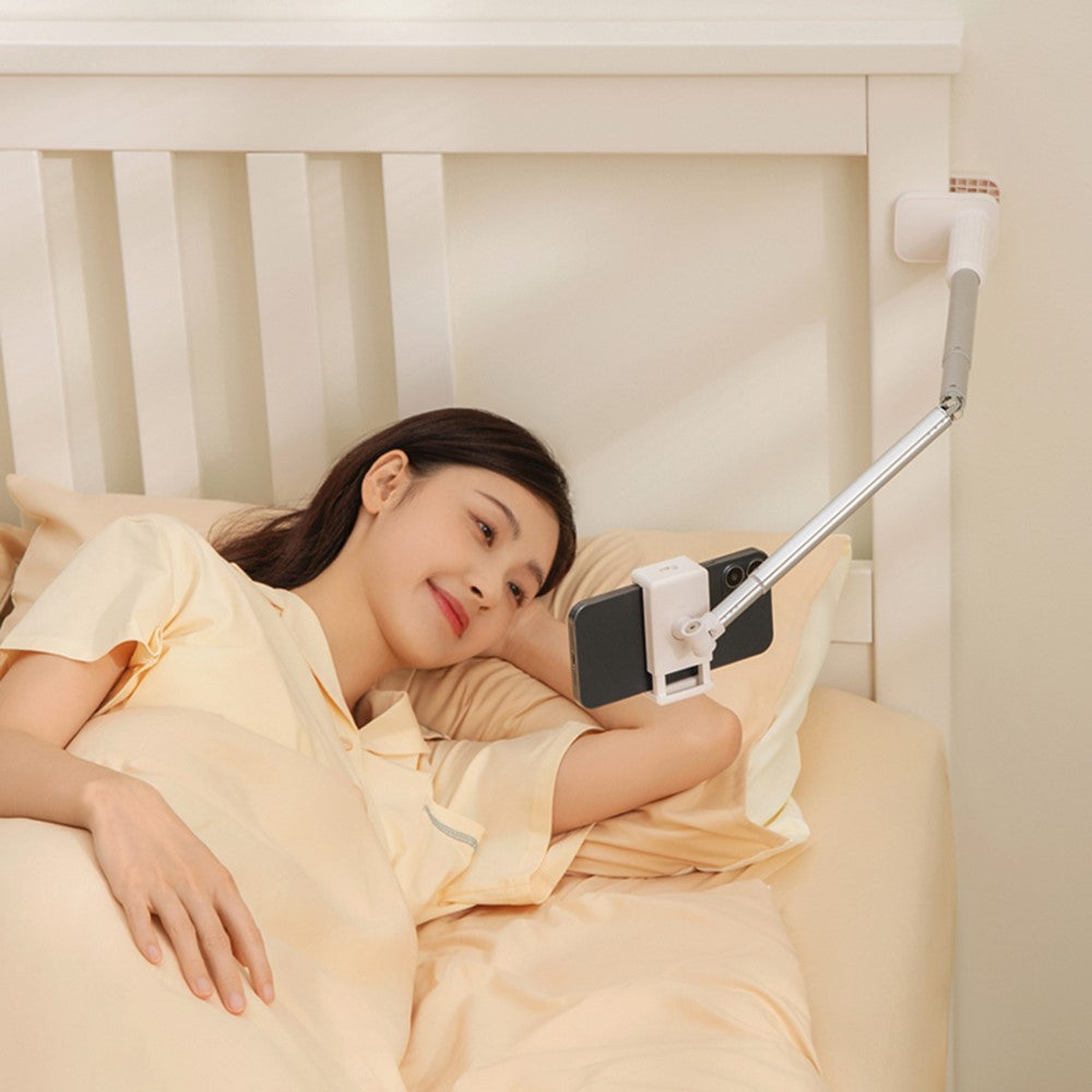 X6 Adjustable Phone Stand Bedside Desktop Cell Phone Clamp Holder for Selfie / Livestream / Video Recording