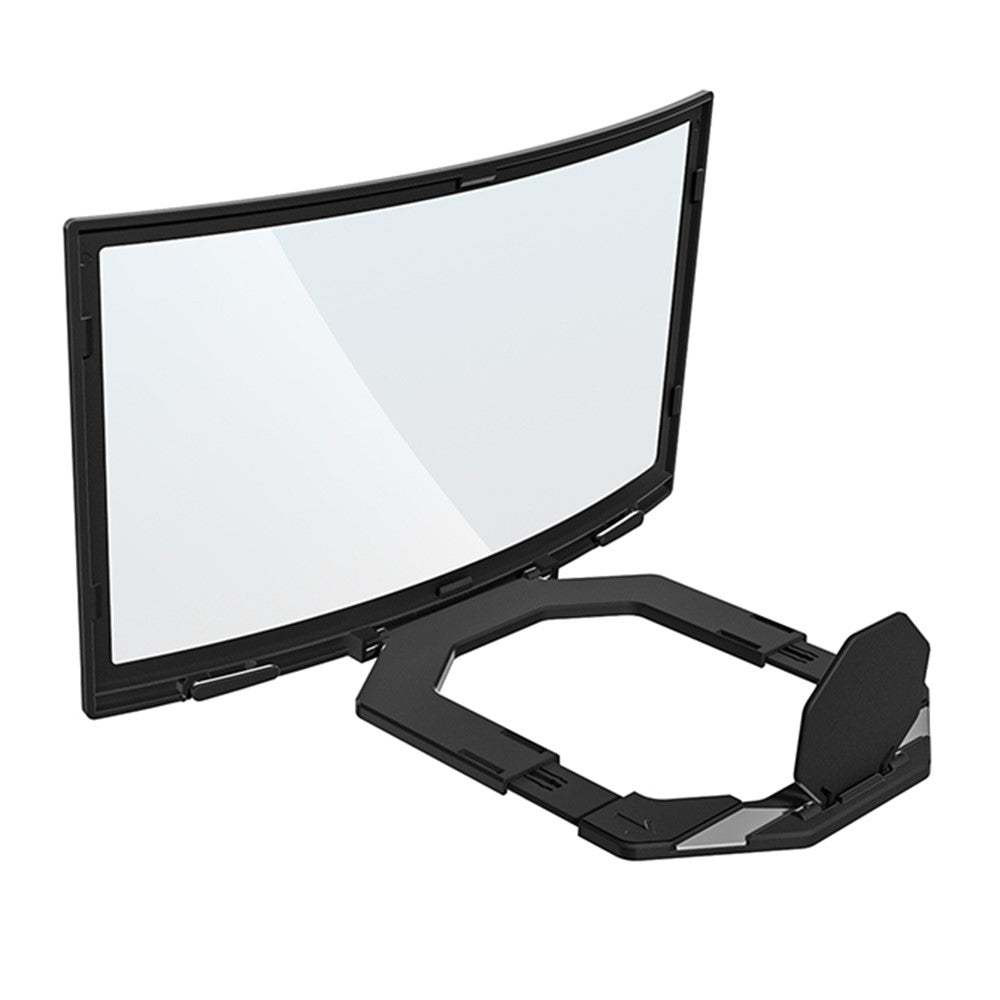 Phone Screen Magnifier 12 Inch Ultra HD Curved Screen Amplifier 3D Magnifying Glass with Lazy Stand