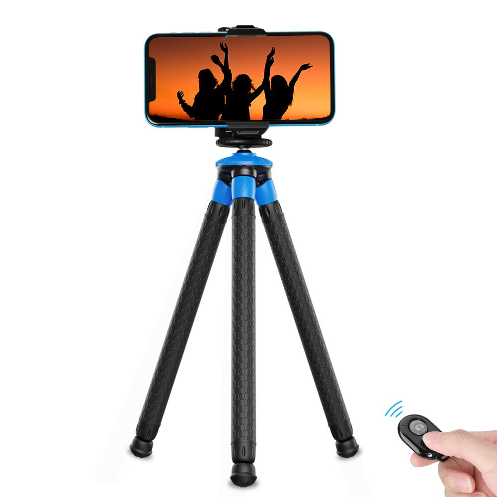 APEXEL Octopus-Ständer – für Handys & GoPro Kamera APL-JJ07, Selfie Live-Übertragung, Tragbar