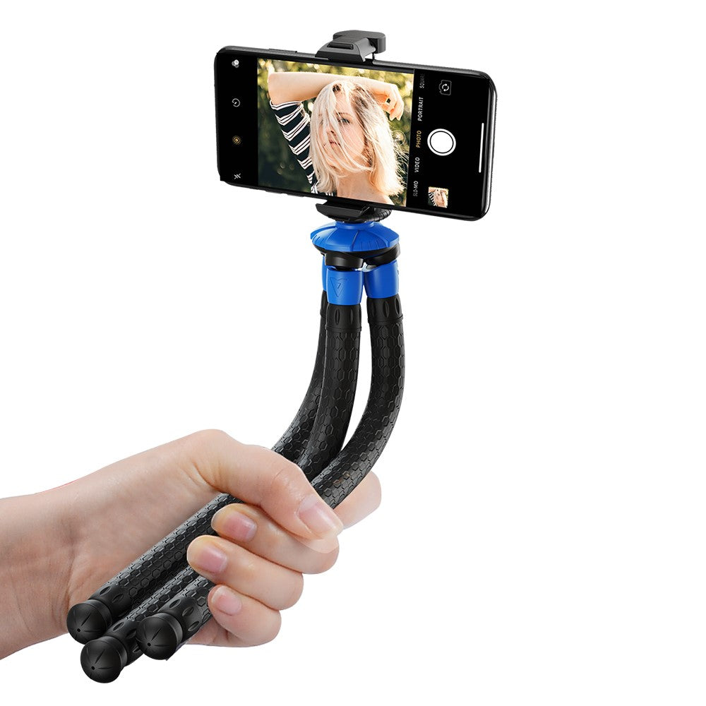 APEXEL Octopus-Ständer – für Handys & GoPro Kamera APL-JJ07, Selfie Live-Übertragung, Tragbar