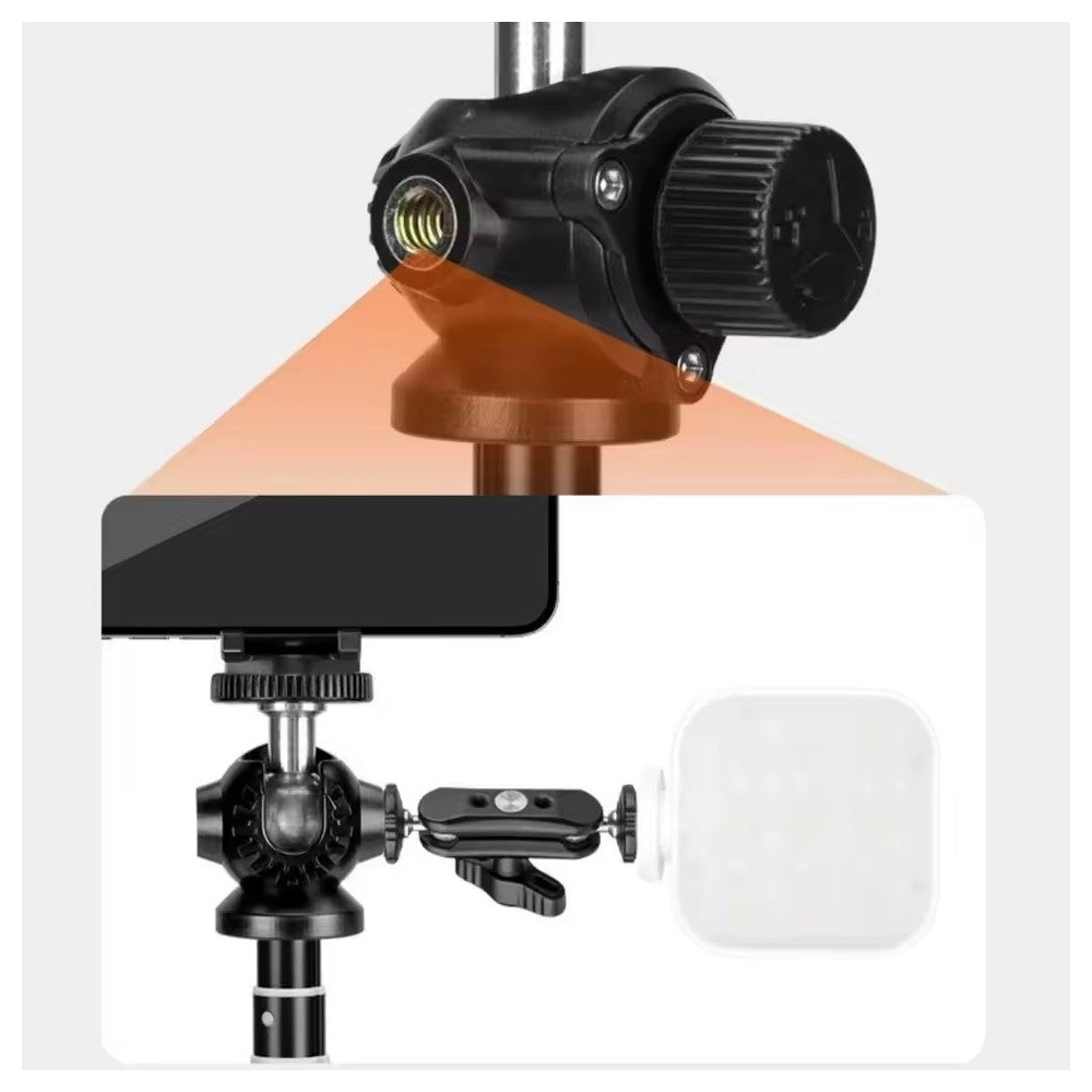 YUNTENG VCT-361 Selfie-Stick mit Stativfunktion – Magnetisch, Bluetooth-kompatibel, für Smartphones/Action-Kameras