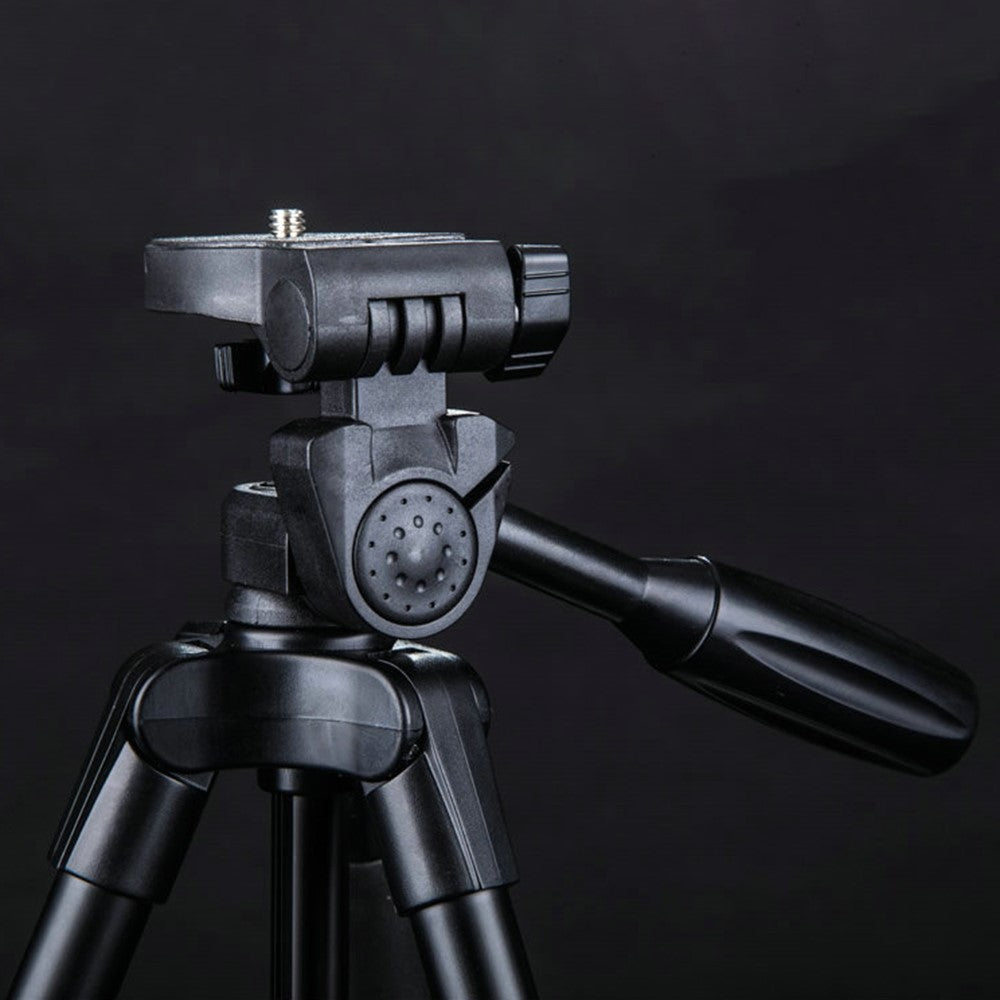 YUNTENG 5218 Teleskop-Fotografie-Stativ – Mit Bluetooth-kompatibler Fernbedienung, für DSLR- & SLR-Kameras sowie Smartphones
