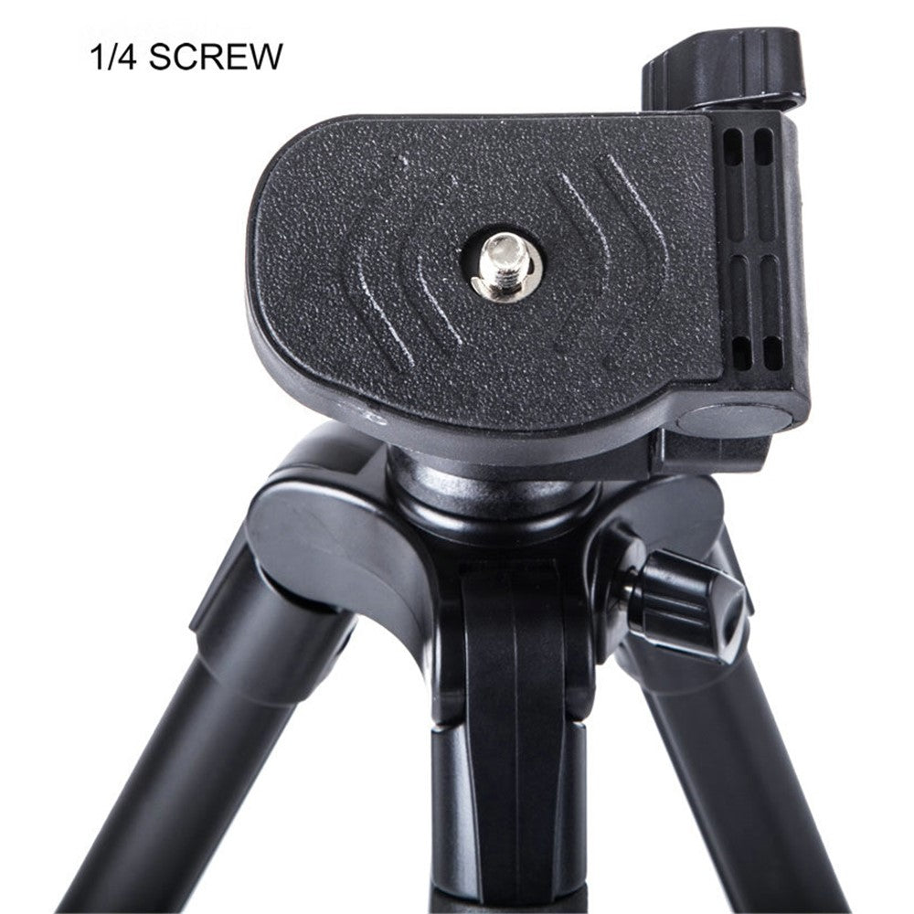 YUNTENG 5218 Teleskop-Fotografie-Stativ – Mit Bluetooth-kompatibler Fernbedienung, für DSLR- & SLR-Kameras sowie Smartphones