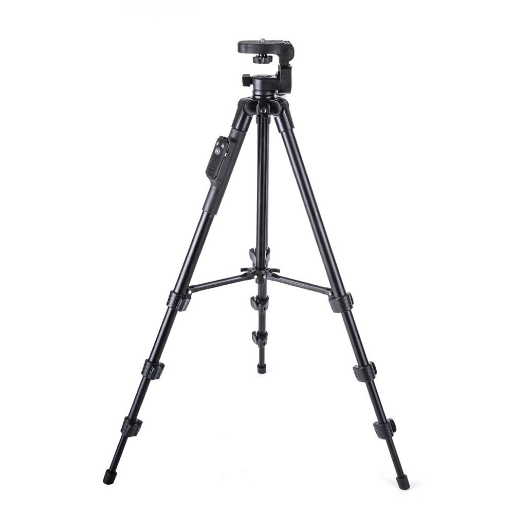 YUNTENG 5218 Teleskop-Fotografie-Stativ – Mit Bluetooth-kompatibler Fernbedienung, für DSLR- & SLR-Kameras sowie Smartphones
