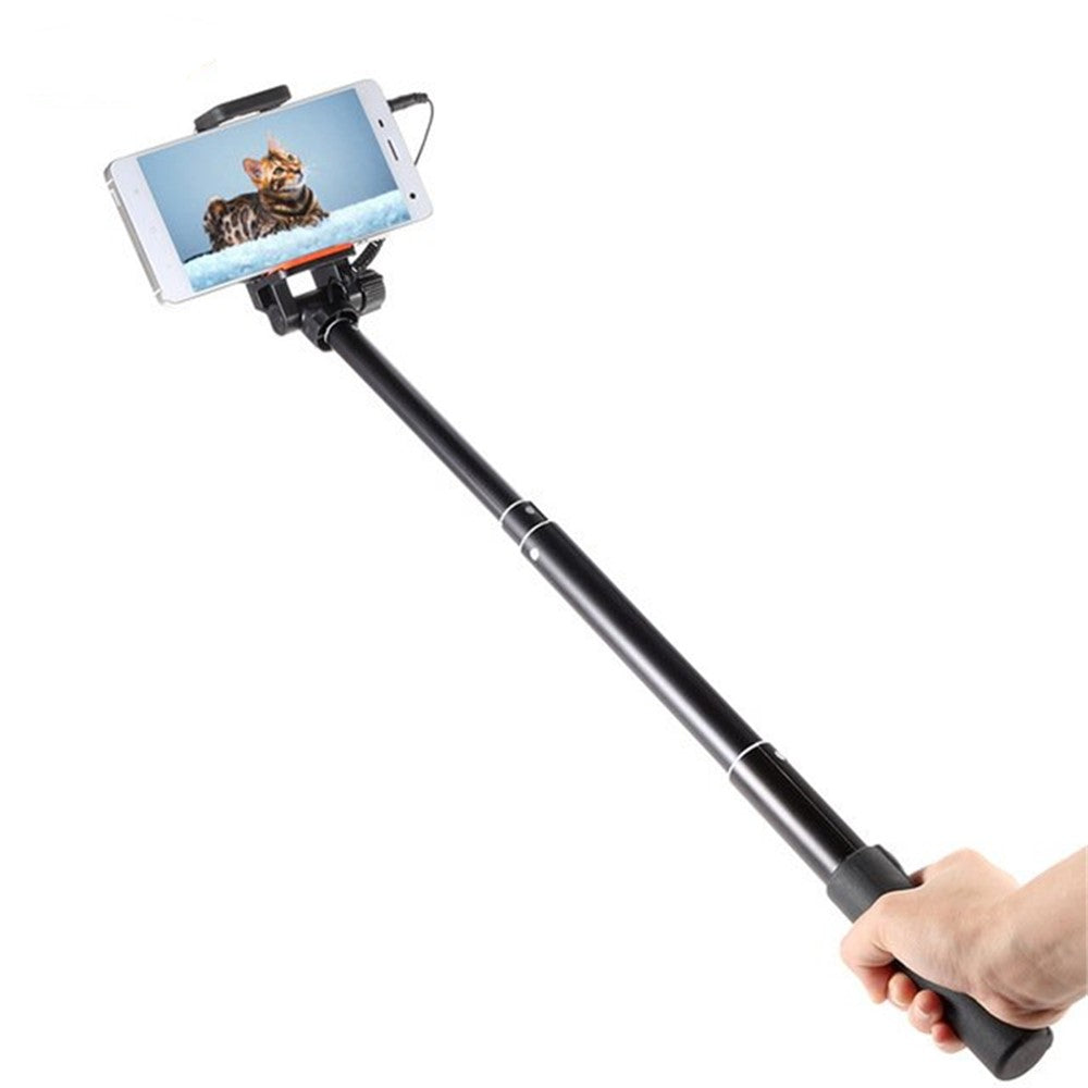 YUNTENG 808 Selfie-Stick – Mit Ausziehfunktion, für iPhone, Samsung & Huawei Smartphones