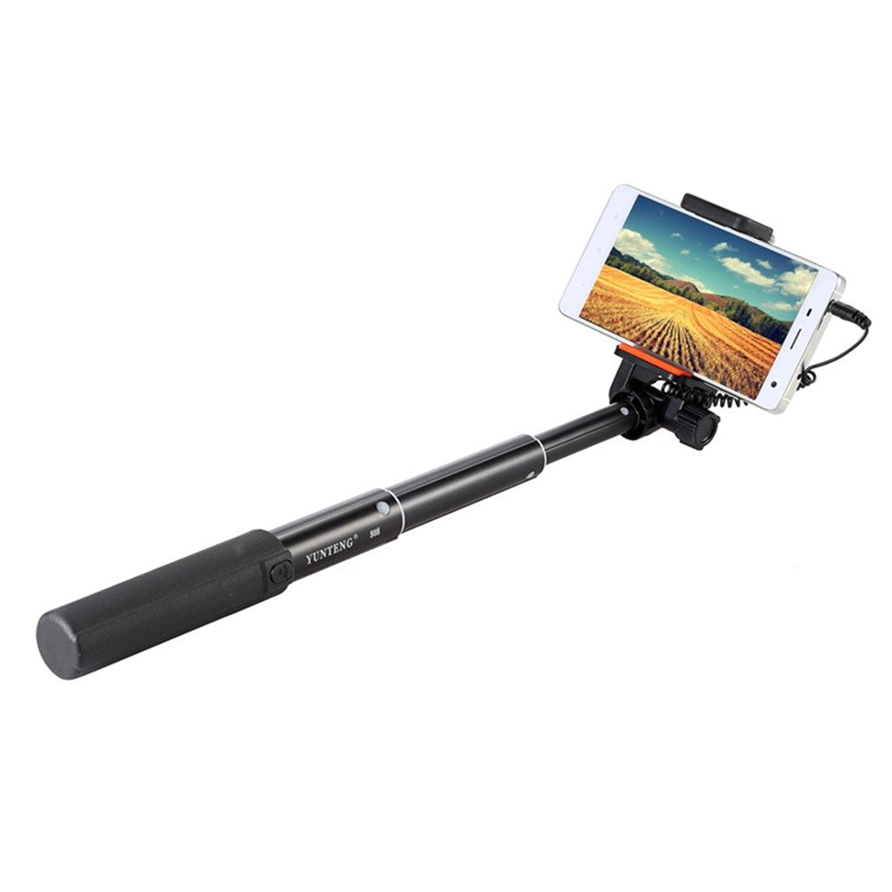 YUNTENG 808 Selfie-Stick – Mit Ausziehfunktion, für iPhone, Samsung & Huawei Smartphones