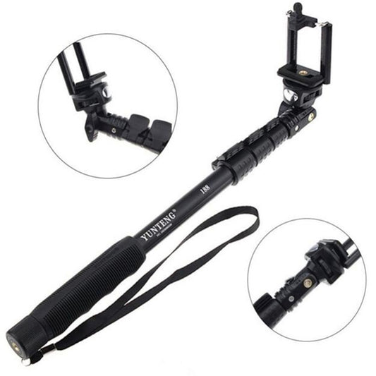 YUNTENG 188 Selfie-Stick – Tragbar, ausziehbar, für Handys