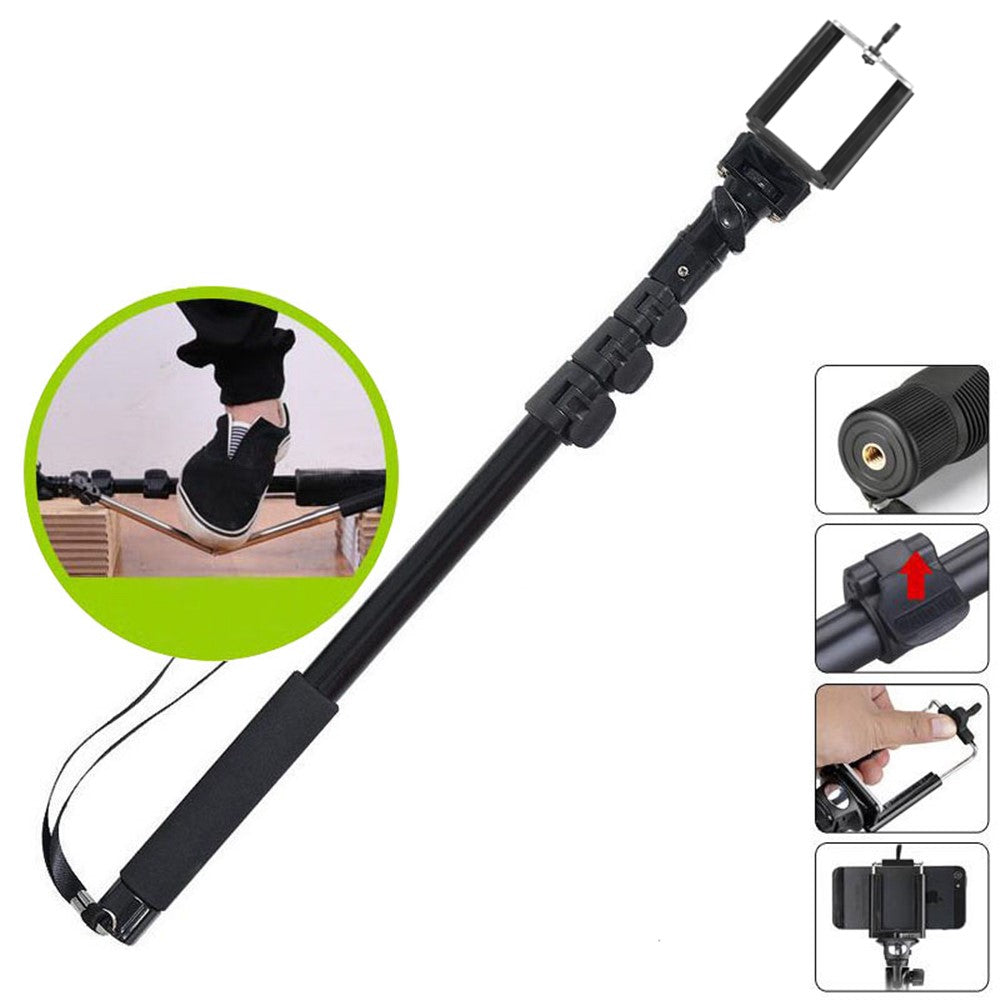 YUNTENG 188 Selfie-Stick – Ausziehbar, für Handys & Kameras