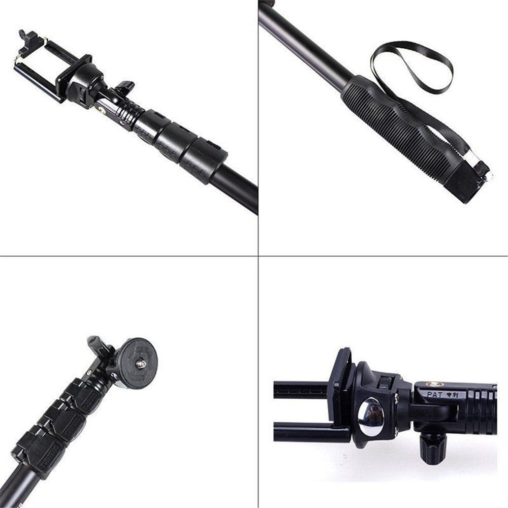 YUNTENG 188 Selfie-Stick – Tragbar, ausziehbar, für Handys