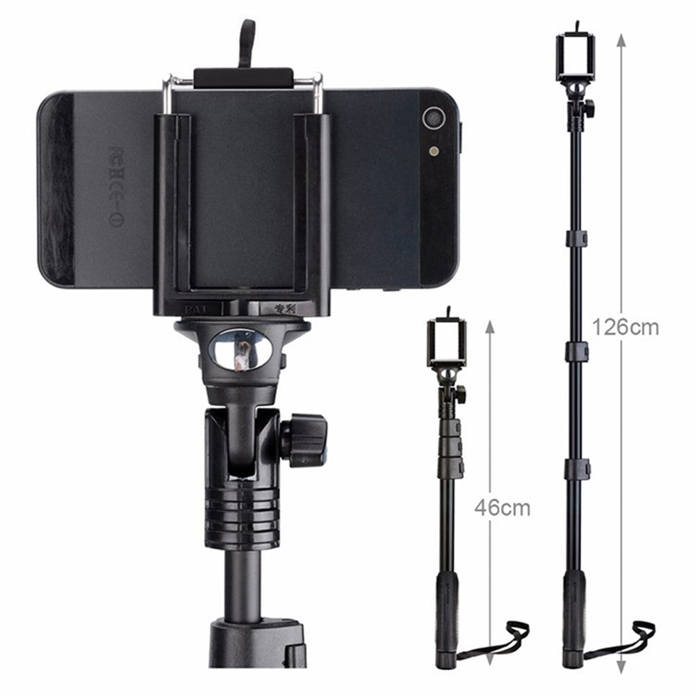 YUNTENG 188 Selfie-Stick – Ausziehbar, für Handys & Kameras