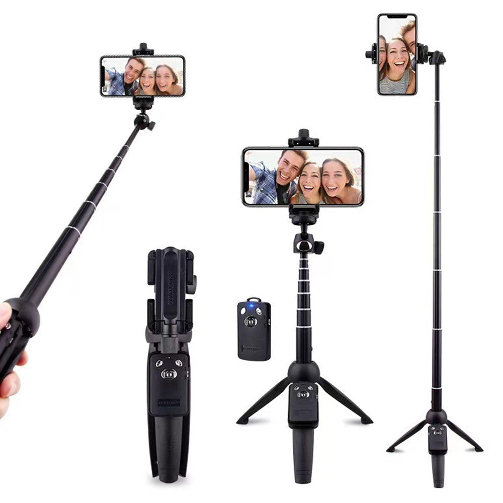 YUNTENG YT-9928 Selfie-Stick mit Tischstativfunktion – Mit Bluetooth-kompatibler Fernbedienung, für Handys