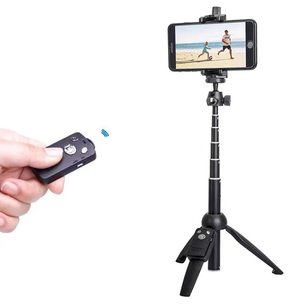 YUNTENG YT-9928 Selfie-Stick mit Tischstativfunktion – Mit Bluetooth-kompatibler Fernbedienung, für Handys