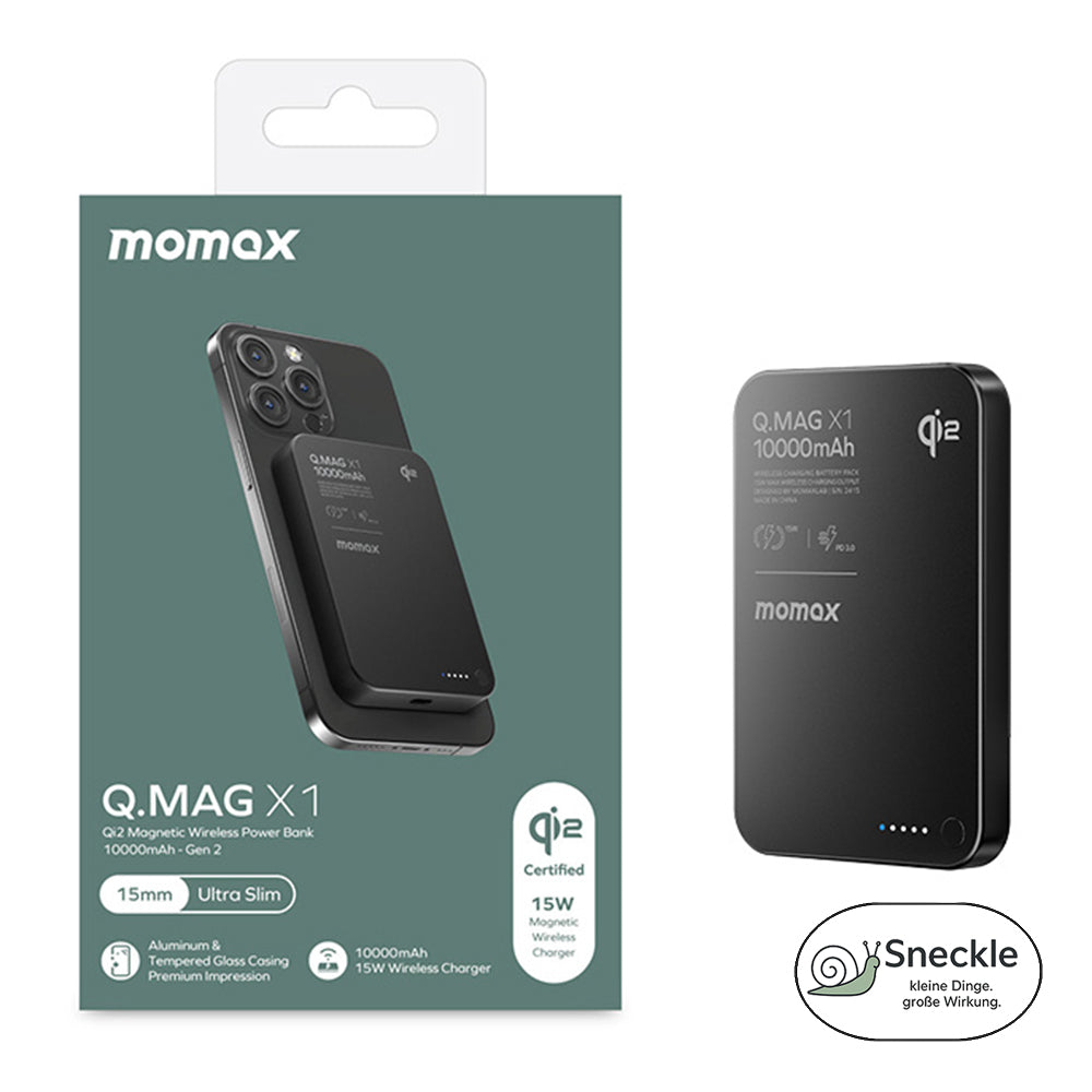 Magnet-Powerbank 10.000mAh – Qi2