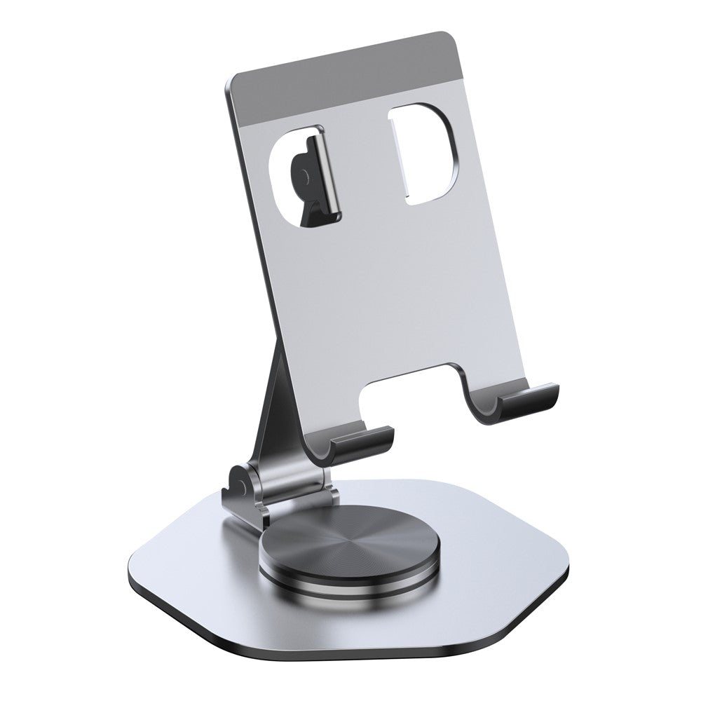 YY-020 360 Degree Rotating Folding Phone Bracket Aluminum Alloy Tablet Stand