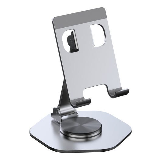 YY-020 360 Degree Rotating Folding Phone Bracket Aluminum Alloy Tablet Stand