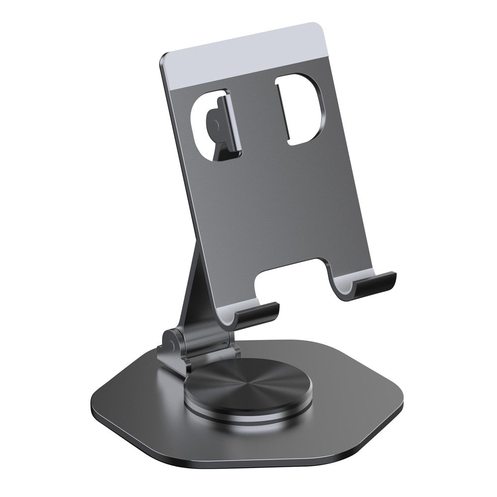 YY-020 360 Degree Rotating Folding Phone Bracket Aluminum Alloy Tablet Stand