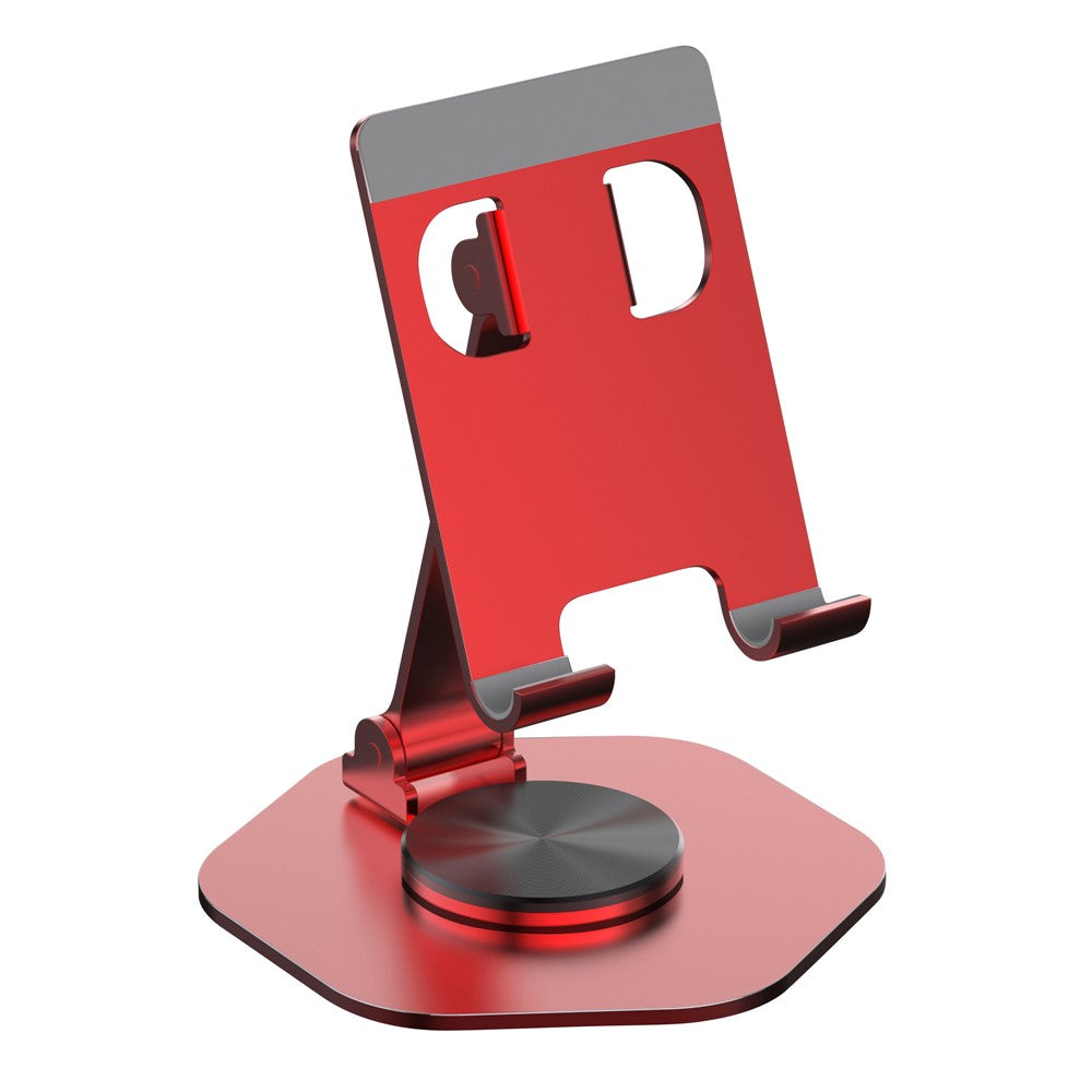 YY-020 360 Degree Rotating Folding Phone Bracket Aluminum Alloy Tablet Stand