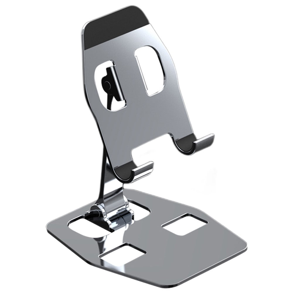 YY-018 Foldable Desktop Phone Tablet Holder Stand Aluminum Alloy Cellphone Bracket