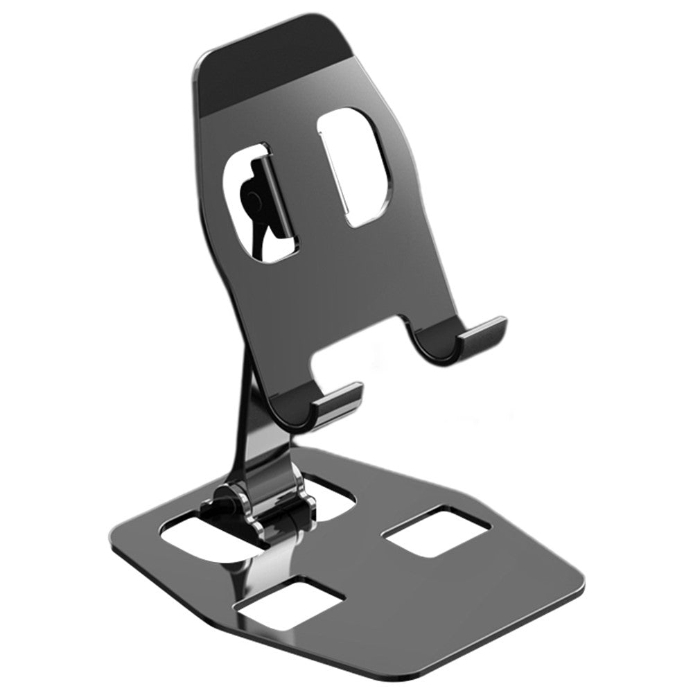 YY-018 Foldable Desktop Phone Tablet Holder Stand Aluminum Alloy Cellphone Bracket