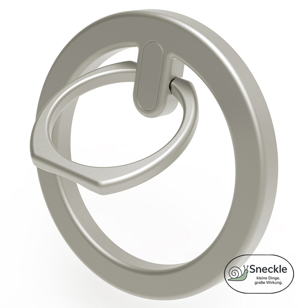 AHASTYLE WG82 Magnetischer Ringhalter – Mit Standfunktion 360° & Zinklegierung
