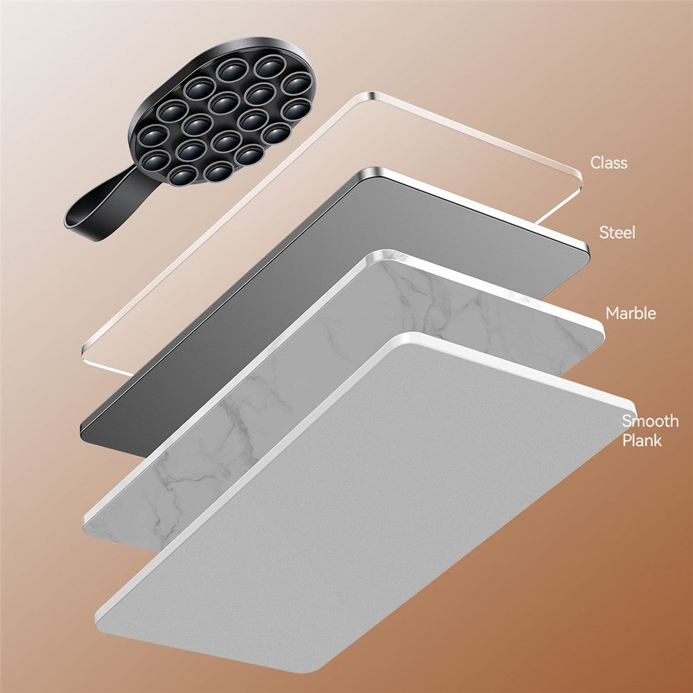 JOYROOM JR-ZS393-S Magnetische Saugnapf-Handyhalterung – Aus Silikon