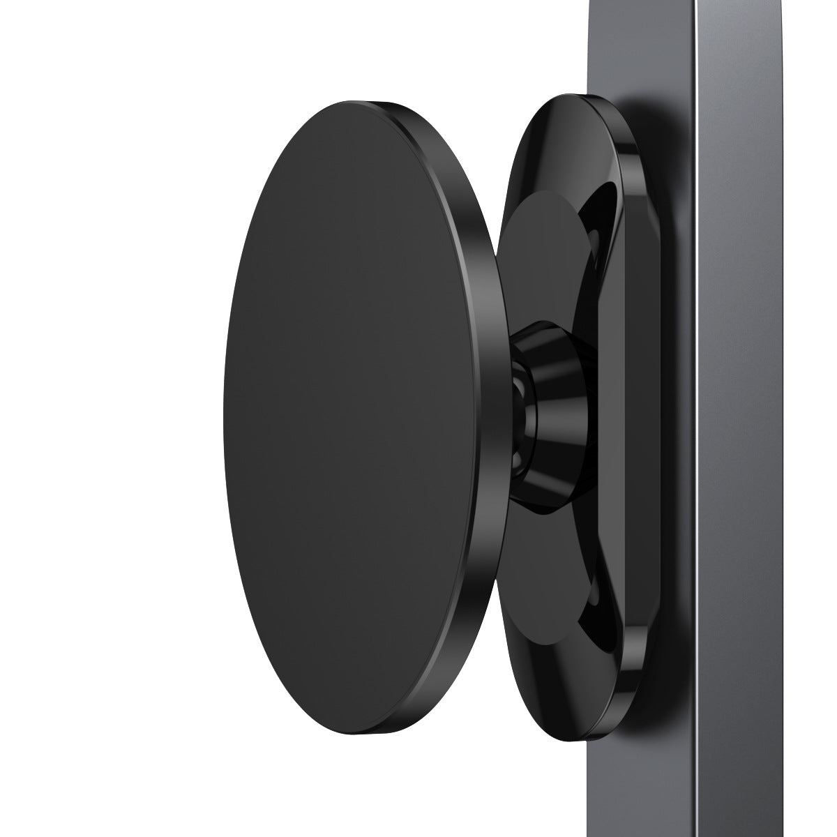ZF008 Compatible with MagSafe Phone Holder 360 Degree Rotating Magnetic Stand for Golf Cart