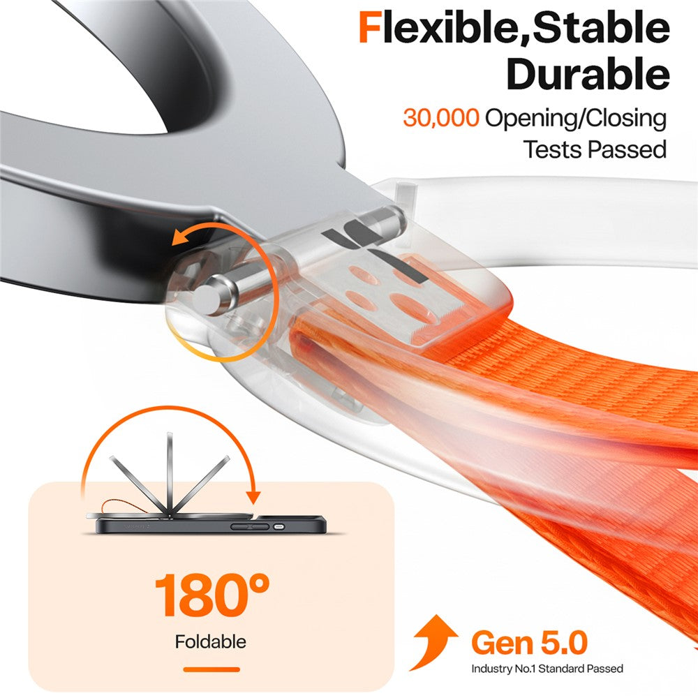 TORRAS Magnetischer Ständerring – 360° drehbar & mit Metallring