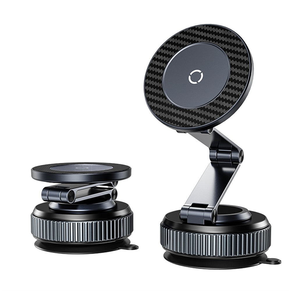 X69ZS Magnetic Car Phone Mount Vacuum Suction Cup Holder for Car Dashboard  /  Windshield 360 Rotation
