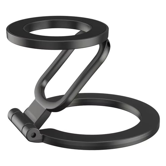 Double-Sided Magnetic Phone Stand Ring Holder Compatible with MagSafe 360 Degree Adjustable Metal Stand for iPhone 17  /  16  /  15  /  14  /  Samsung  /  Galaxy
