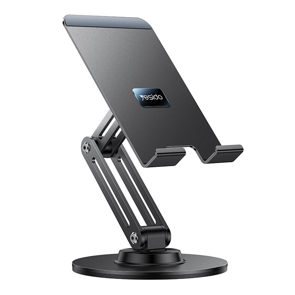 YESIDO C302 Desktop Tablet Stand 360 Degree Rotation 3-Axis Foldable Phone Holder Bracket