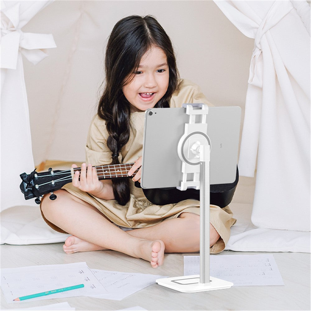Desktop Mobile Phone Tablet Holder Live Broadcast Bracket Height Adjustable Aluminum Alloy Stand