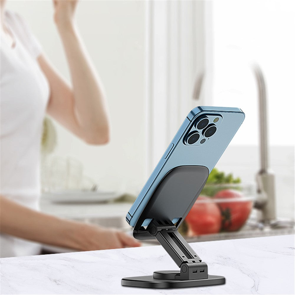 For 4-7.2inch Mobile Phone Holder Portable Desktop Stand Adjustable Folding Bracket