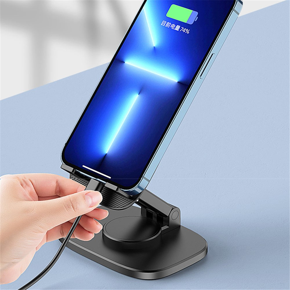 For 4-7.2inch Mobile Phone Holder Portable Desktop Stand Adjustable Folding Bracket