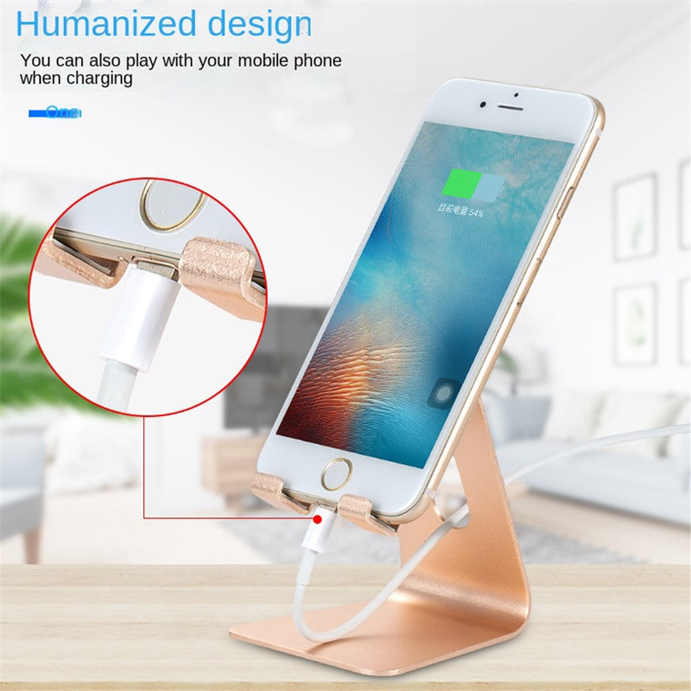 Z4A Large Size Adjustable Desktop Bracket Lazy Mobile Phone Tablet Holder Aluminum Alloy Stand