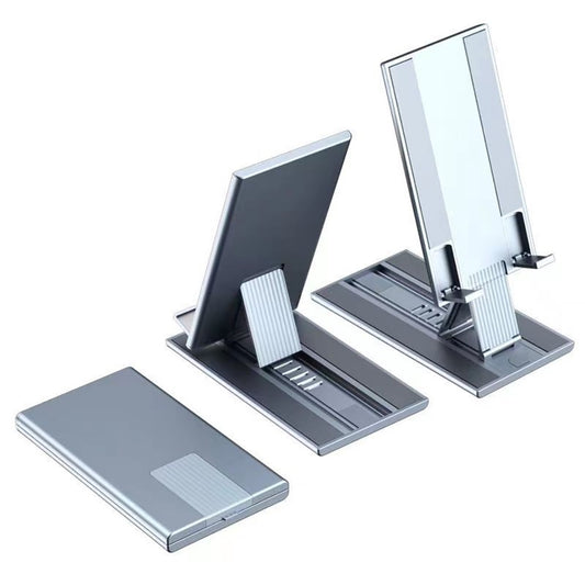 Tisch-Handyhalterung – Verstellbar, vollständig faltbar & aus Aluminium