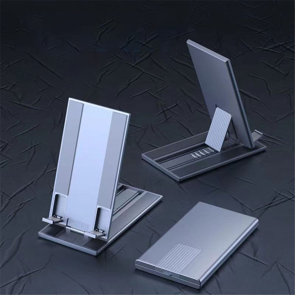 Tisch-Handyhalterung – Verstellbar, vollständig faltbar & aus Aluminium